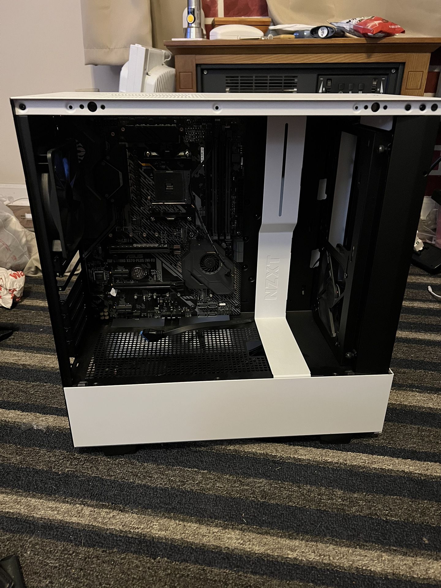 NZXT Mid Tower And Asus Motherboard With WiFi