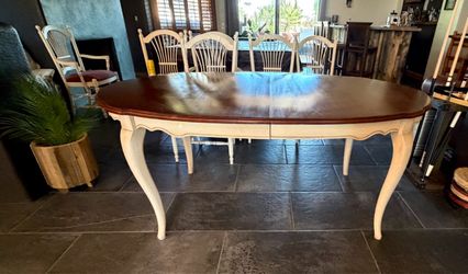 Ethan Allen Country French Dining Set