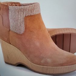 Dr.Scholl's Chelsea  Wedge  Boots Women's  Size 10M