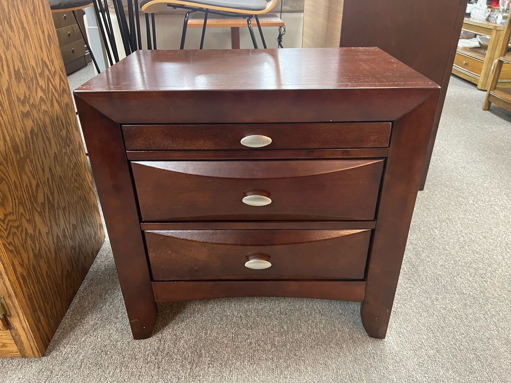 Acme furniture Inc 3 drawer dresser 25.5 x 16.75 d x 25.5 h