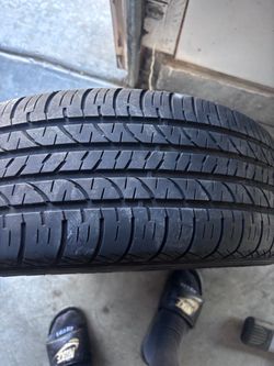Tire and wheel