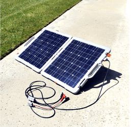 Portable 100 Watts Solar panel 12Volts