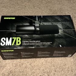 Shure SM7B Microphone - Basically Brand New, Never Used
