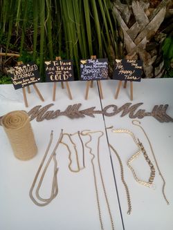 Wedding, arts & crafts