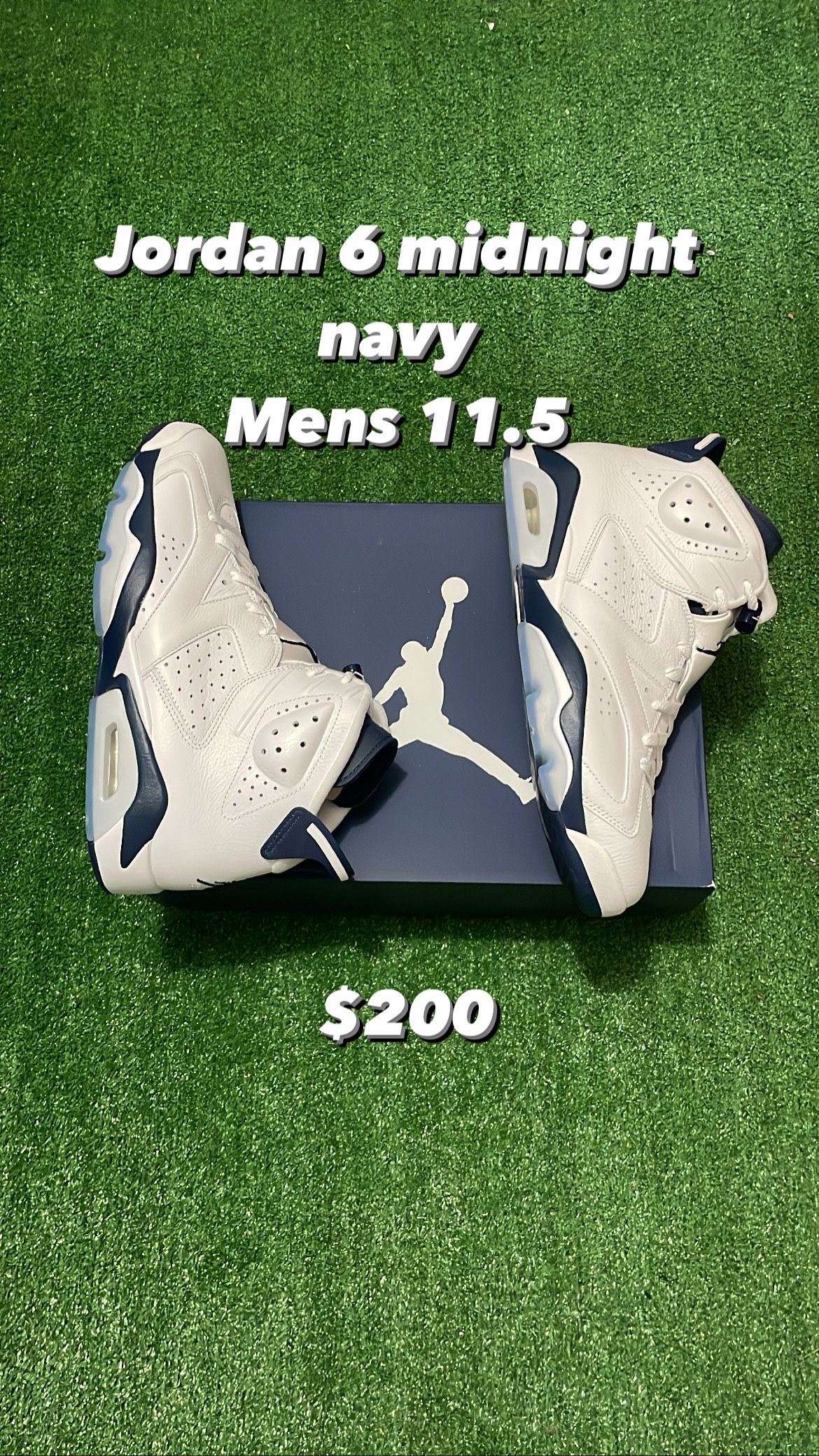 Jordan 6 Midnight Navy 