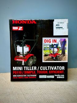 Brand new Honda FG110 25-cc 9-in Front -Tine Forward-rotating Tiller