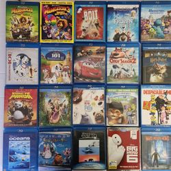  Blu Ray Bundle Disney DreamWorks Movies