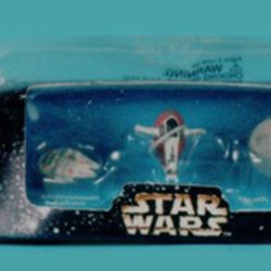 VINTAGE STAR WARS TRILOGY MICRO MACHINES BY GALOOB  CIRCA 1996