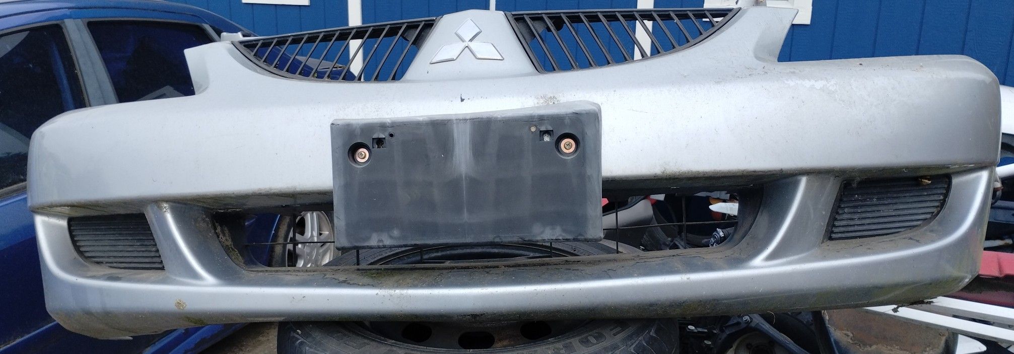 04 Mitsubishi Lancer Bumper, Hood, Headlights 