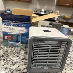 New Air Cooler BD-169 Personal Space Cooler w/ LED Mood Light