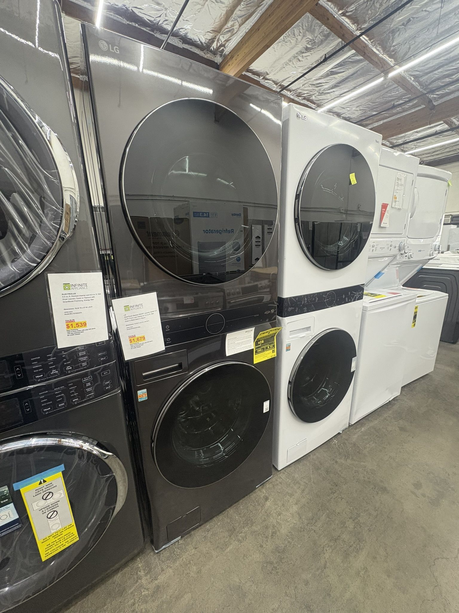 LG 4.5 Cu.Ft. Washer & 7.4 Cu.Ft. Gas Dryer WashTower,All Products : American Fashion Style Bags On Sale