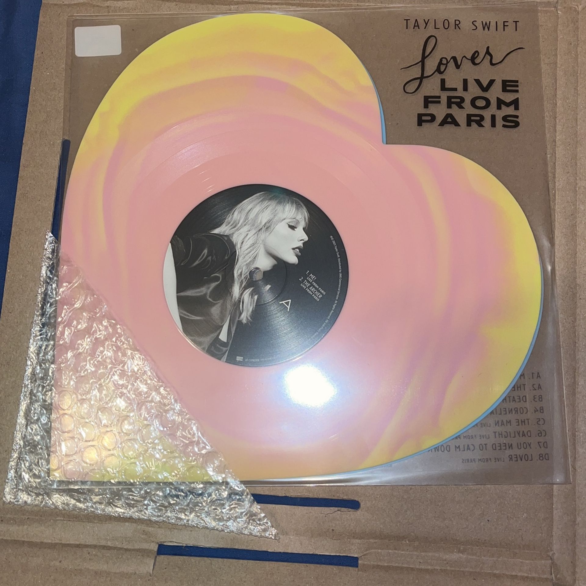 Taylor Swift Live In Paris Vinyl 