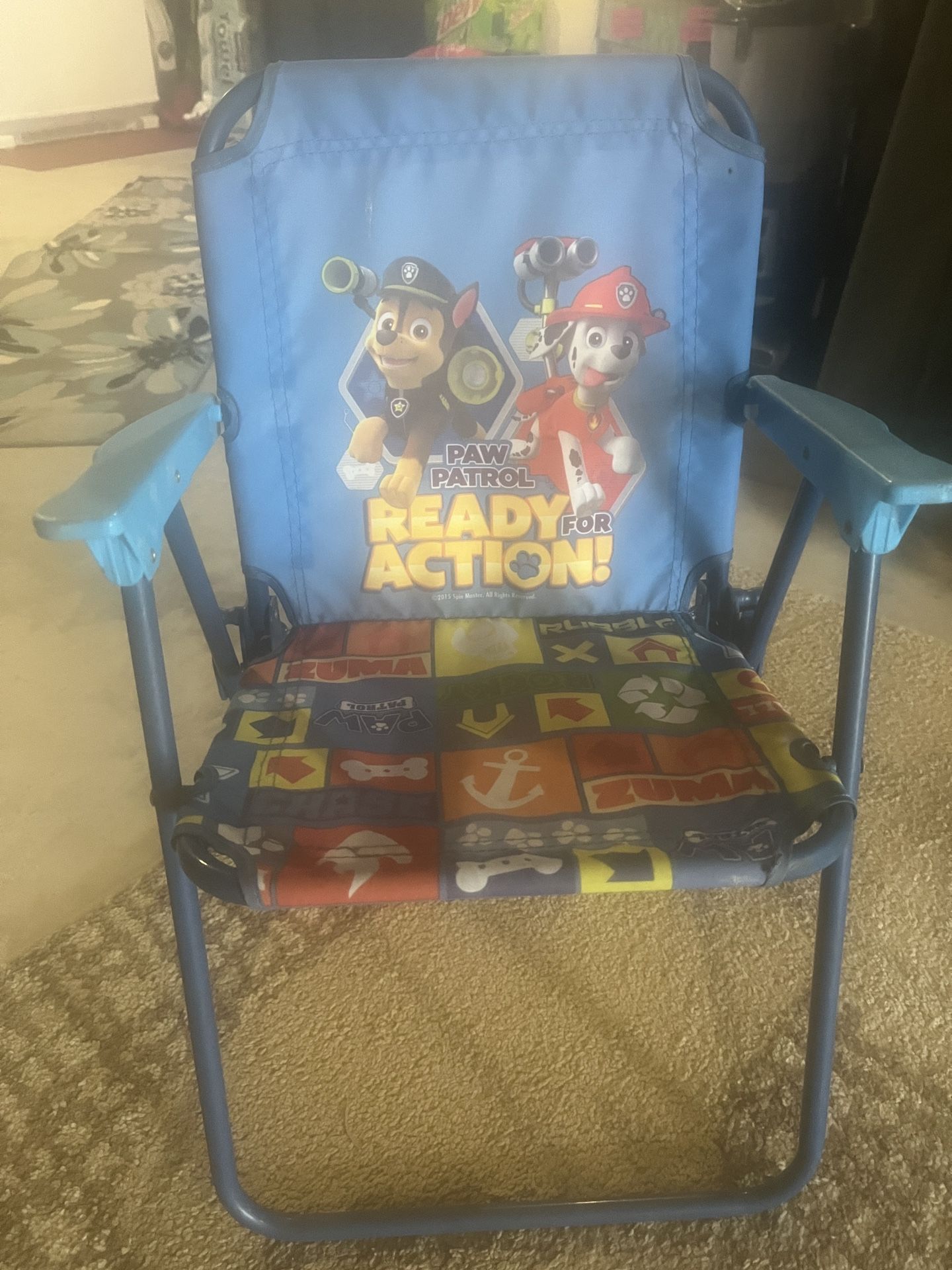 Kids Paw Patrol Fold Up Chair