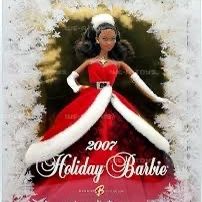 2007 -African American Collectable holiday Barbie- Black History Month Special 
