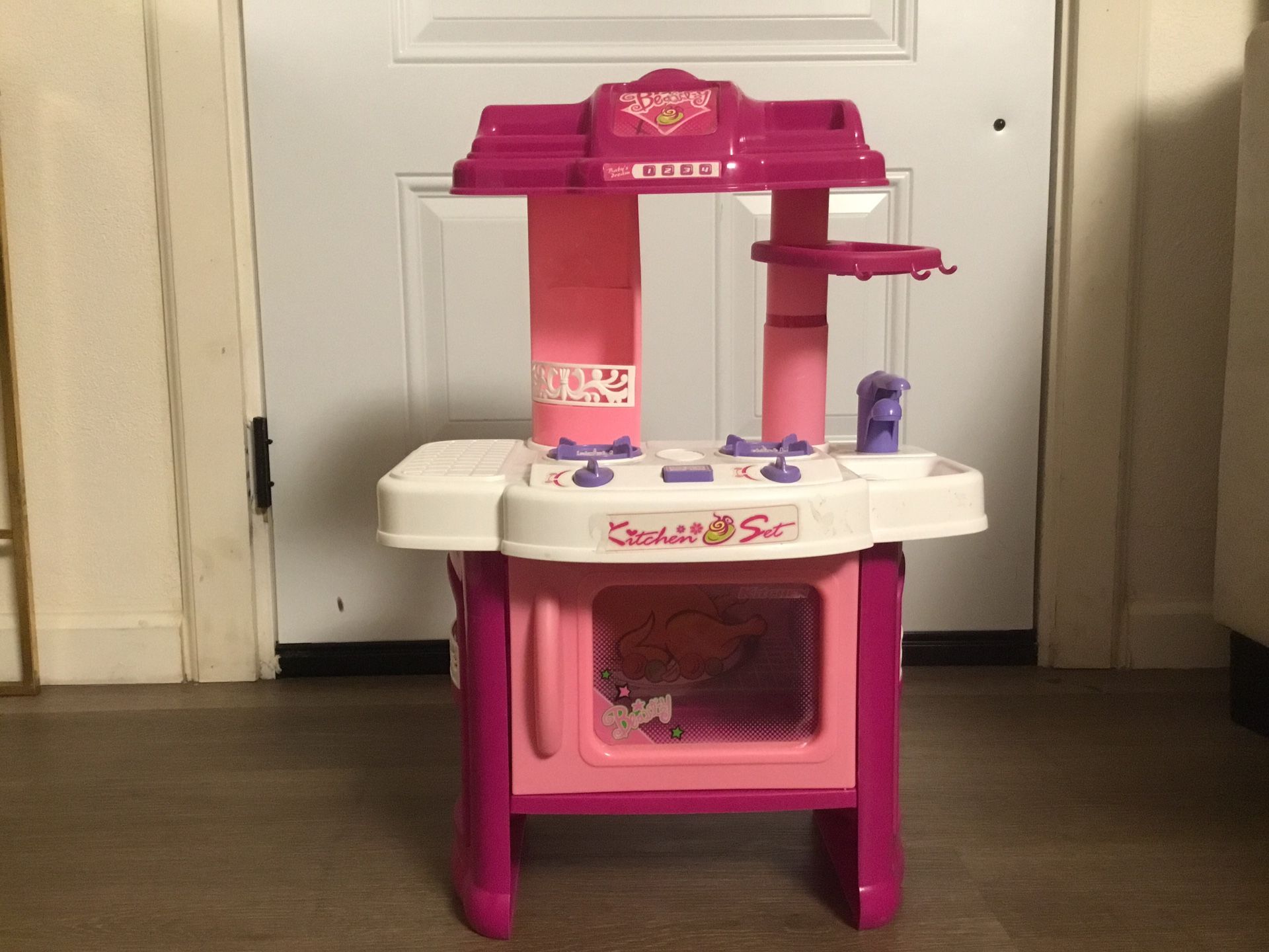 Pink Toy Kitchen
