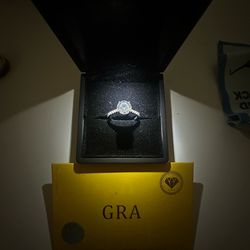 Moissanite Diamond Women’s Ring Size 7