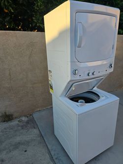 27WX32DX76H GENERAL ELECTRIC STACKABLE WASHER AND DRYER