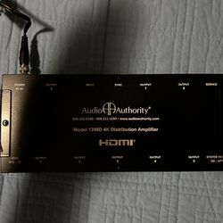 AudioAuthority 4K Distribution Amplifier 