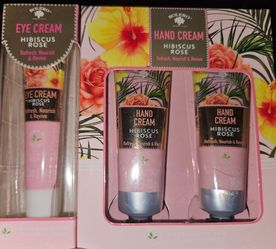 Hibiscus Rose Hand & Eye Cream Set