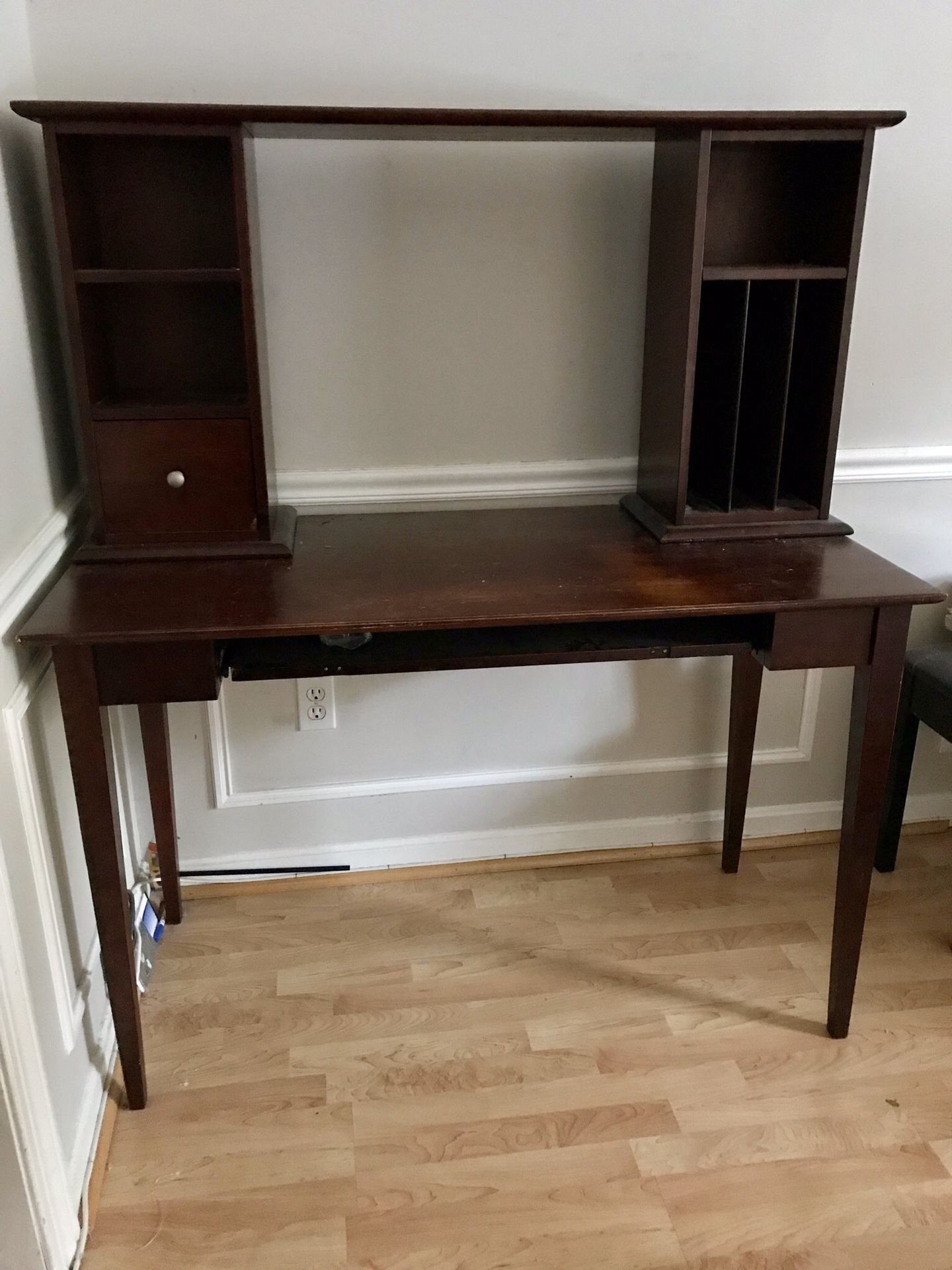 Used desk with hutch for sale