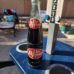 Dr Pepper Bottle Unopened Vintage Antique 
