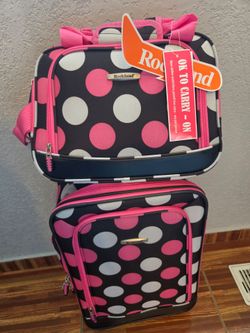Rockland 2-Piece Carry-On Luggage Set