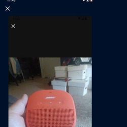 Orange Bose Speaker