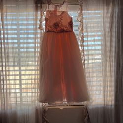 Formal Girls Pink Dress