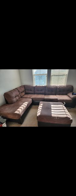 Couch With Ottoman