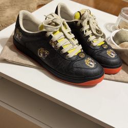 Gucci Screener Sneaker Tiger Print