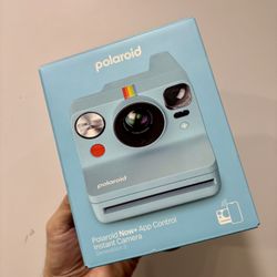 Polaroid Now+ Instant Camera .  GEN 3 .  Arctic Blue