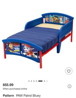 Toddler Bed $30