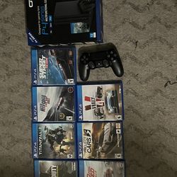 7 PS4 Games 1 PS4 Controller and PS4 Cooling Stand