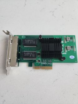 4-port Gigabit Ethernet Network Interface Card (NIC)