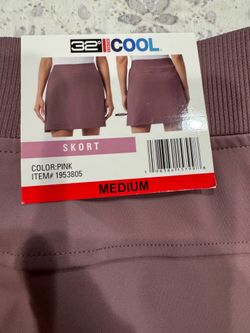 32 Degrees Women's Pink Skort NWOT Size Medium