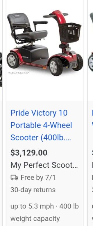 Electric Pride Scooter