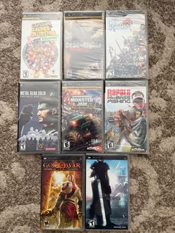 Sony psp games 30 each