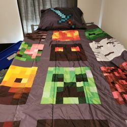 Minecreaft Bedroom Decor
