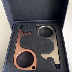 Brand New Set of 2 No Touch Door Opener, Stylus Keychain 