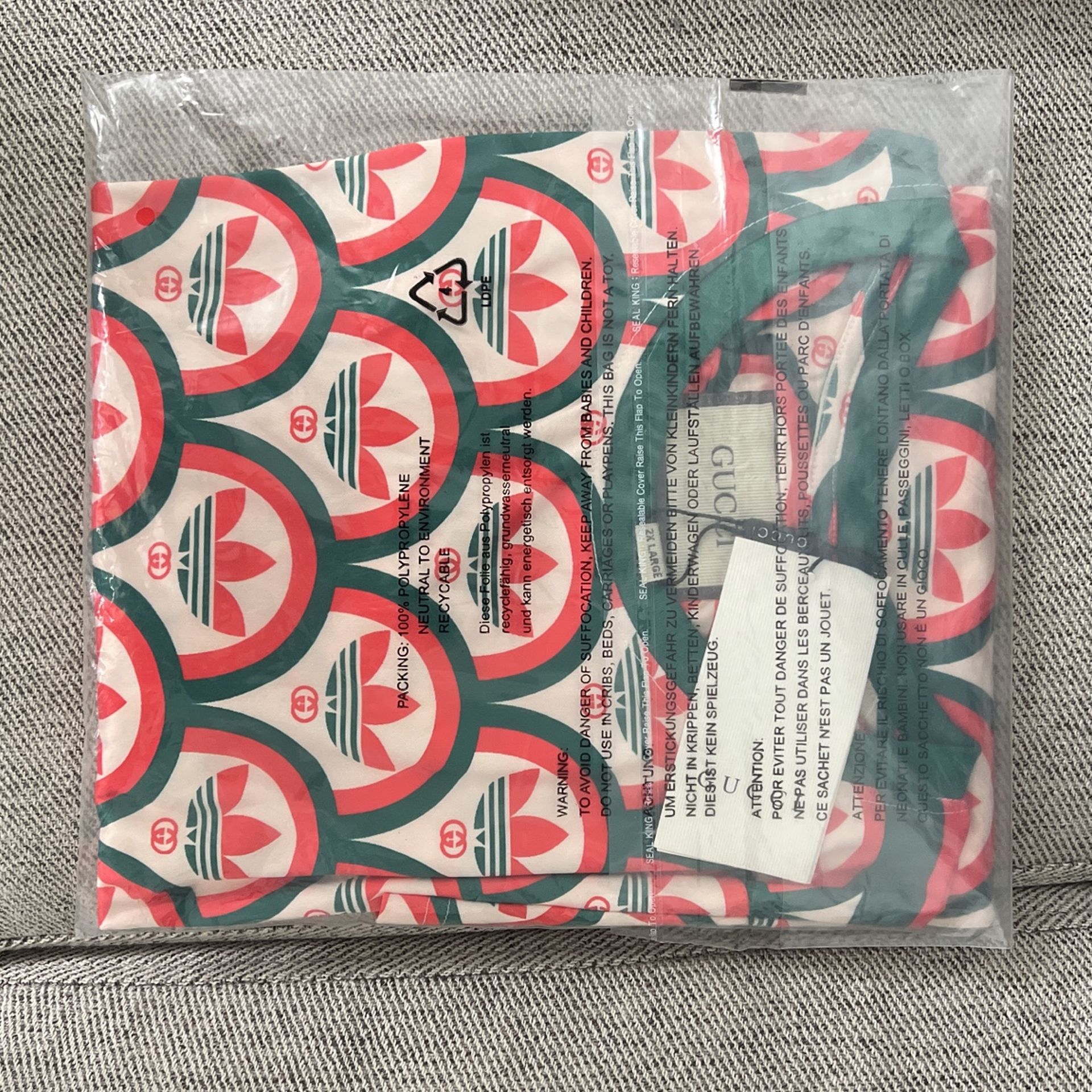 Gucci adidas bootleg shirt XXL