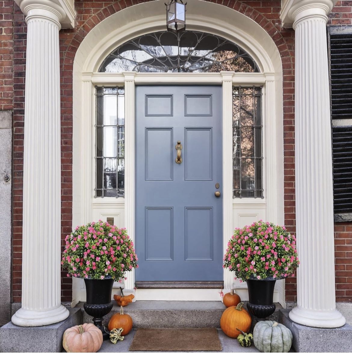 🆕Artificial Topiary Trees with Pink Flowers, 2 Set of 27 Inches High,UV Resistance, Fake Flower with Ground Spike, Weather Resistant✅Retails $79.99