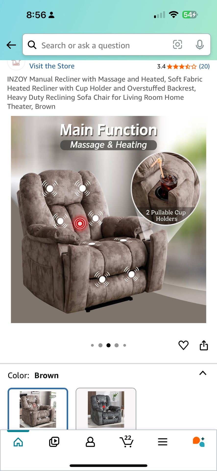 sofa reclinable