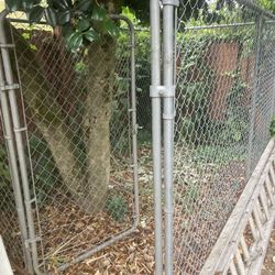 6’ X 12’ X 6’ High Dog Kennel With Gate $140