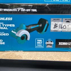 Makita 18V LXT Brushless 3” Cut Off Tool (Tool-Only) $160