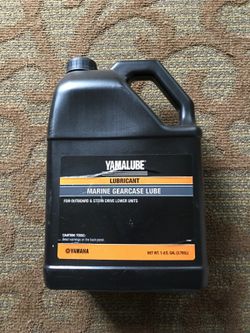 Yamaha Yamalube Marine Gearcase Lube - Gallon - New