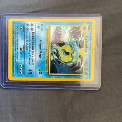 Gyarados 1995 Pokemon Card