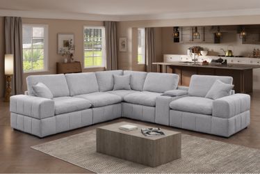 Large U-Shaped Sectional Sofa