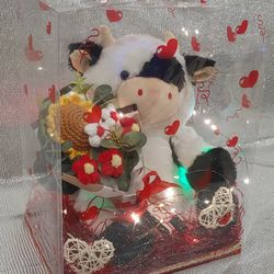 VALENTINE'S COW PLUSH 