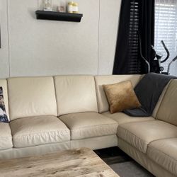 Leather Sectional