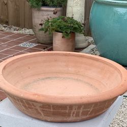 Large Italian Terra Cotta Succulent Planter Pot 